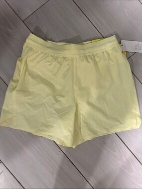 All in motion Women’s Light Yellow Active Shorts size small